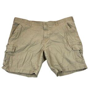 Ocean & Coast Mens Cargo Shorts Size 50 Tan Casual Outdoors Summer Pockets